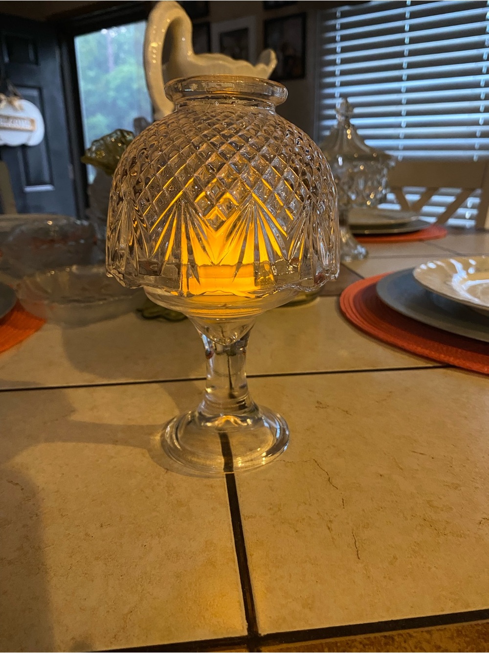 PartyLite Clear Fairy Lamp